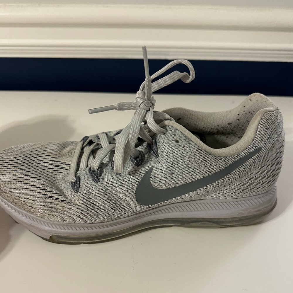 Gray Nike Running Shoes
